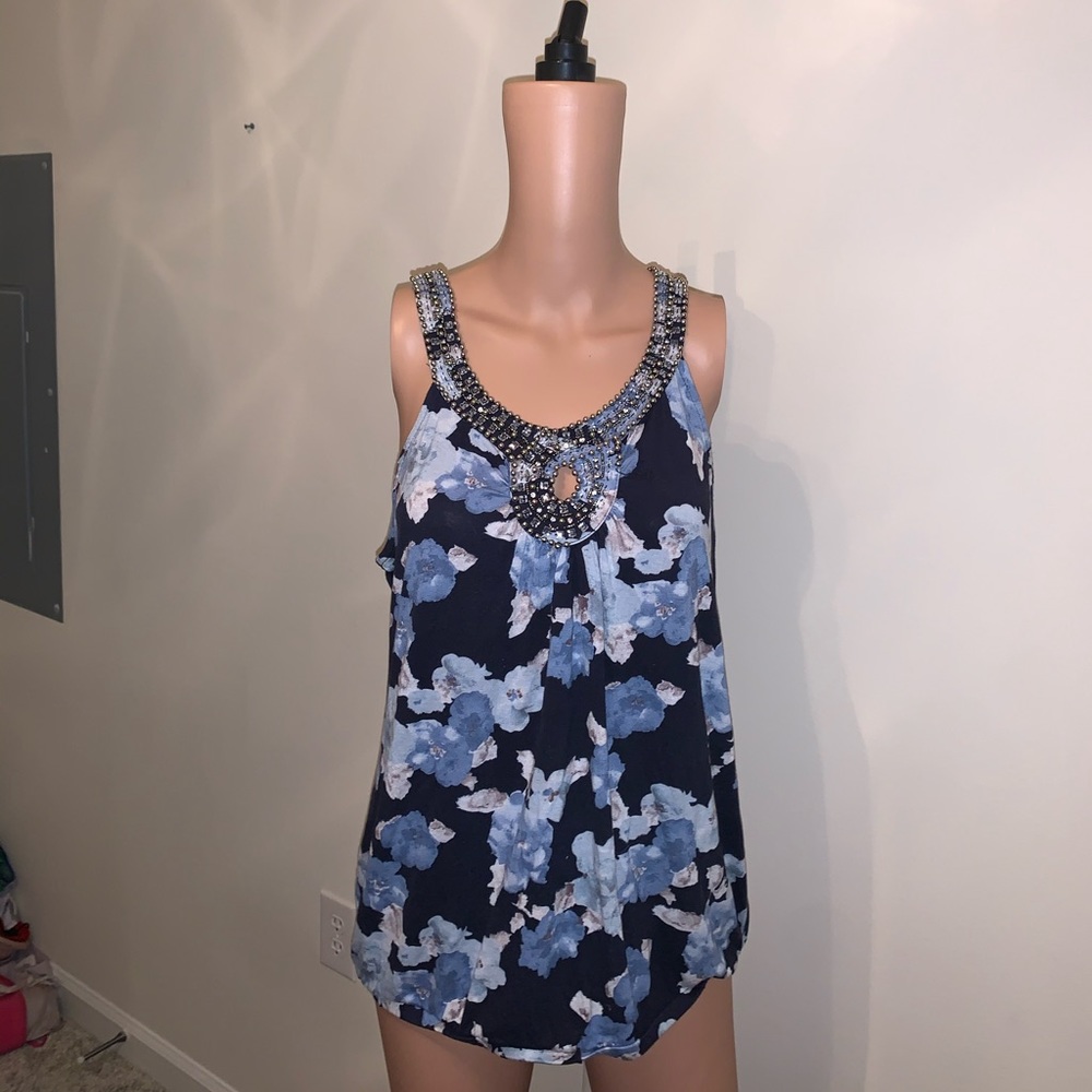 International Concepts Floral Blouse - Picture 2 of 7